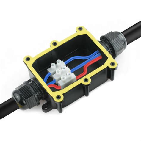 junction box to extend cable|exterior cable junction box.